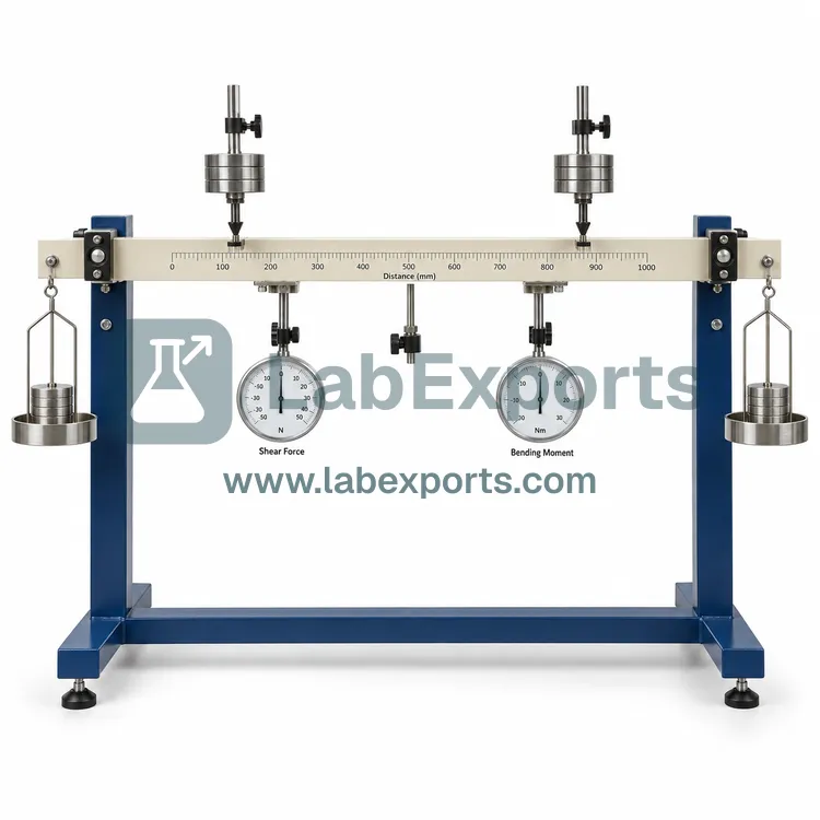 Combined Shear Force and Bending Moment Apparatus